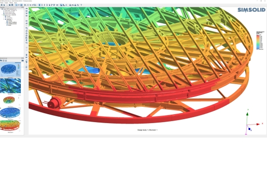 ALTAIR SimSolid Interface